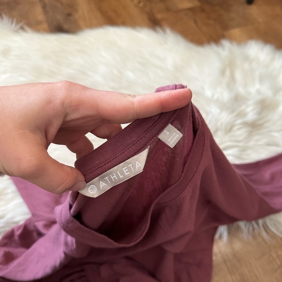 ATHLETA Threadlight Asymmetrical Relaxed Long Sleeve Top - Picture 4 of 4